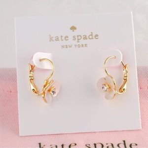 Kate Spade Disco Pansy Drop Earrings